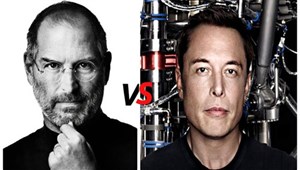 Elon Musk là bản sao hoàn thiện của Steve Jobs tương lai