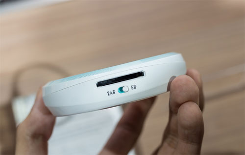 Khe cắm của Travelair AC