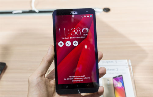 ASUS ZenFone 2 màn hình 6" Giao diện ZenFone 2