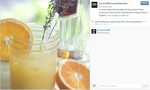 Hình ảnh về cốc nước cam trên Instagram