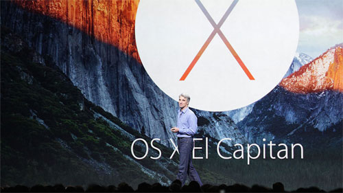 Craig nói rằng OS X El Capitan có rất nhiều rất nhiều tính năng mới như: Spotlight, Split View, và tính năng quản lý cửa sổ mới