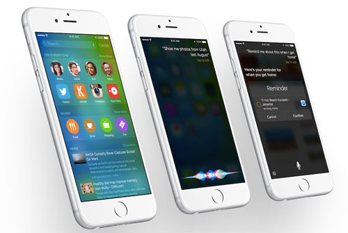 Siri được cải tiến rất nhiều trên iOS 9, nó không chỉ chứa các thông tin online mà cả các thông tin offline