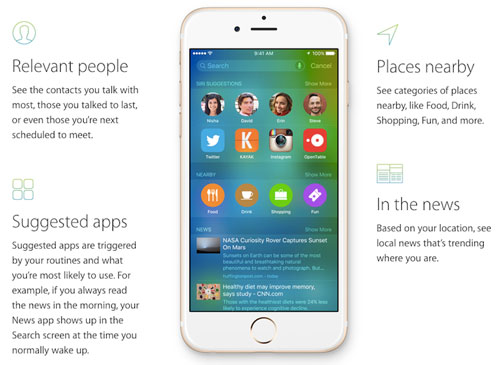 Bạn có thể hỏi Siri mở các bức ảnh chụp tháng 5 năm ngoái hay nó đã đọc được nội dung tốt hơn, không còn giống máy quá nhiều nữa
