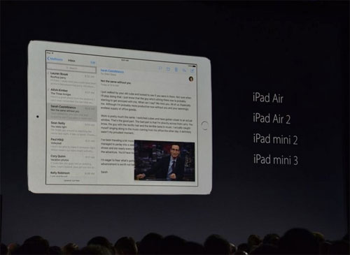 Tính năng đa nhiệm trên iOS 9 có gì mới lạ? Apple trình chiếu tính năng đa nhiệm trên iOS 9