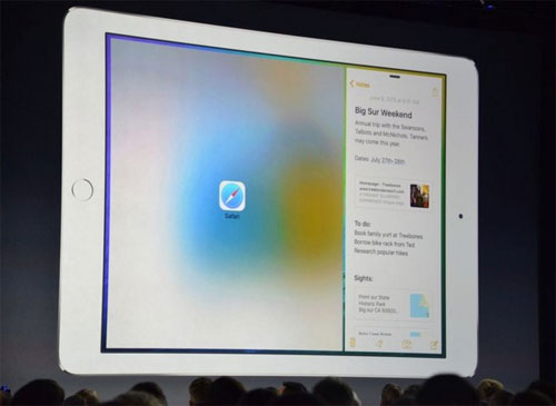 Tính năng đa nhiệm trên iOS 9 có gì mới lạ? Apple trình chiếu tính năng đa nhiệm trên iOS 9