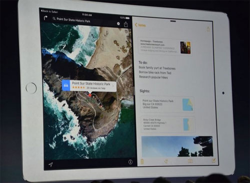 Tính năng đa nhiệm trên iOS 9 có gì mới lạ? Apple trình chiếu tính năng đa nhiệm trên iOS 9