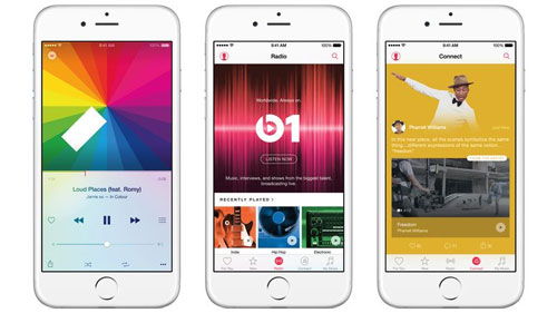 Apple ra mắt dịch vụ nghe nhạc Apple Music, hỗ trợ cả Android Giao diện Apple Music trên smartphone