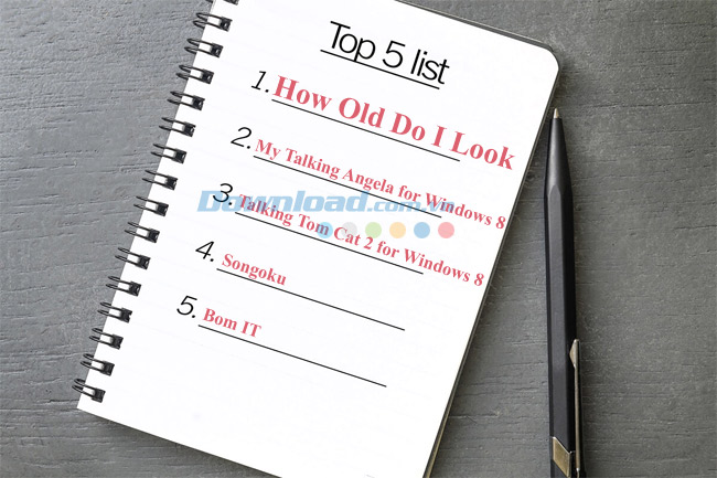 5 phần mềm, ứng dụng được yêu thích nhất tháng 5/2015 5 phần mềm được tải nhiều nhất tháng 5/2015