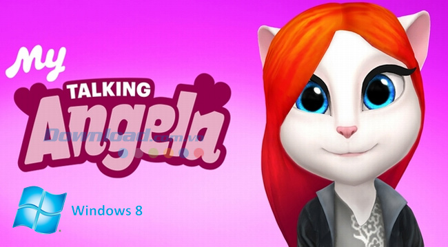 My talking angela 5 phần mềm được tải nhiều nhất tháng 5/2015