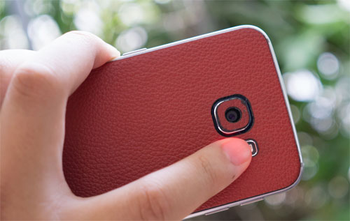 Sử dụng hiệu quả camera trước của Galaxy S6 để chụp ảnh 'tự sướng" Sử dụng cảm biến nhịp tim để chụp