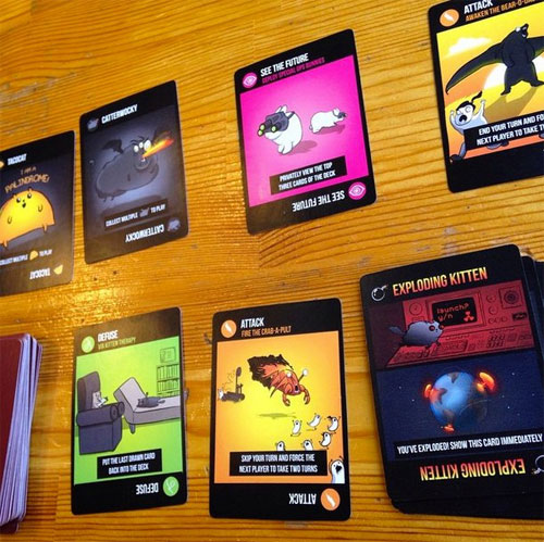 Trò chơi thẻ bài Exploding Kittens: 8.782.571 USD
