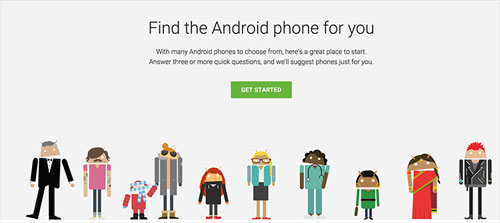 Nhờ Google chọn đúng điện thoại Android theo nhu cầu của mình Google vừa tung ra một website giúp chọn lựa đúng điện thoại Android theo nhu cầu và sở thích của mỗi người