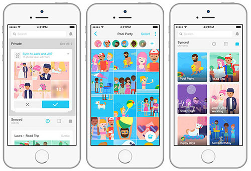 Facebook Moments cho phép chia sẻ ảnh riêng tư dựa trên nhận diện khuôn mặt và vị trí địa lý