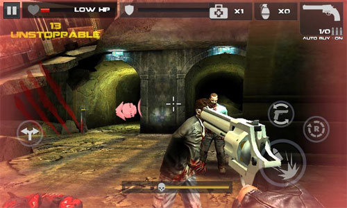 1 cảnh trong game Dead Target: Zombie