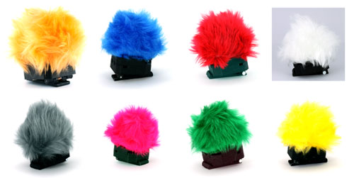 BikeMic - chiếc mic ngộ nghĩnh giúp bạn vừa nghe nhạc vừa nghe được âm thanh xung quanh Micro trên BikeMic được bao phủ bởi một lớp lông bảo vệ trông rất ngộ nghĩnh