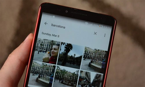 Google Photos trên smartphone