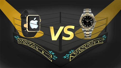 Màn tỉ thí giữa Apple Watch và đồng hồ Thuỵ Sĩ trên võ đài