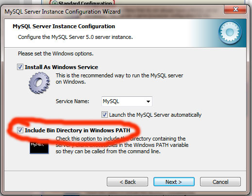 Chọn như trong hình. Mục Service Name có thể đặt tên tùy ý, và chọn Next