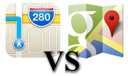 Cuộc chạy đua ứng dụng bản đồ giữa Google và Apple
