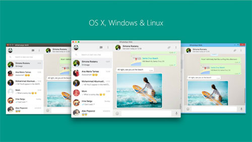 WhatsApp for Desktop trên OSX, Windows và Linux
