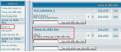 Đây là diễn đàn Góp ý vừa được tạo trong phân loại Thông tin diễn đàn