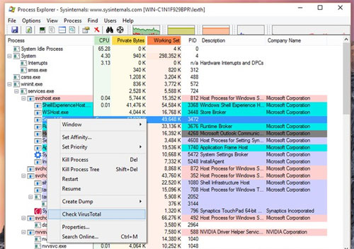 TOP các công cụ có thể thay thế Task Manager trên Windows Process Explorer