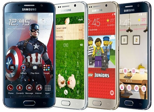 Những theme khác nhau trên Galaxy S6