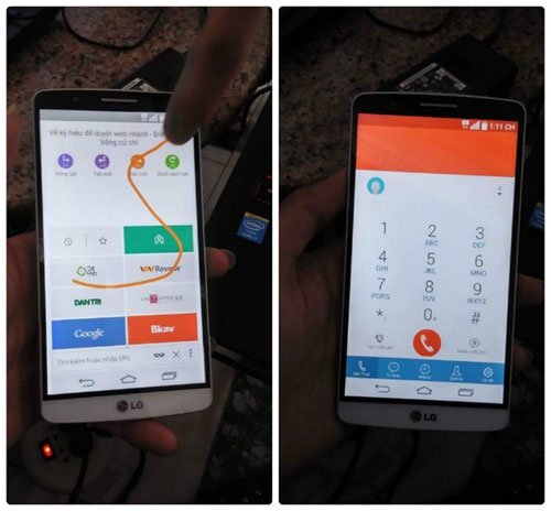 Đã cài đặt thành công giao diện Bphone trên bất kì điện thoại Android vài hình ảnh cho thấy Launcher Bphone có thể chạy mượt mà trên smartphone LG G3
