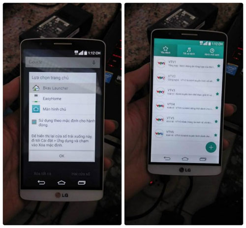 Đã cài đặt thành công giao diện Bphone trên bất kì điện thoại Android một vài hình ảnh cho thấy Launcher Bphone có thể chạy mượt mà trên smartphone LG G3