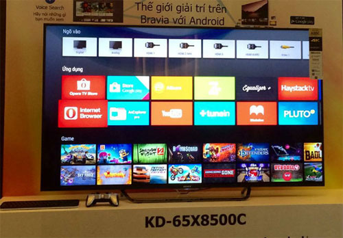 TV Sony với nền tảng Android đang được xem là hướng đi mới