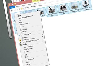 Bổ sung Copy to folder và Move to folder trong menu chuột phải