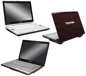 Một loạt laptop Toshiba mới ra mắt người dùng