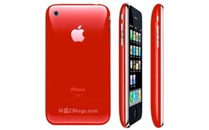 Cuối năm nay sẽ có iPhone 3G màu đỏ 