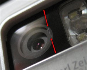 Nokia N97 lỗi ống kính camera