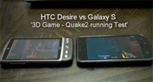 Quake 2 trên HTC Desire và Samsung Galaxy S