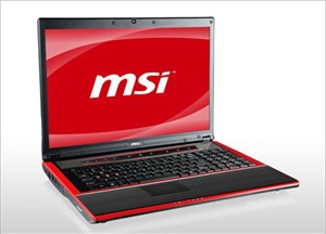 Laptop chơi game dùng card Radeon 5870 của MSI