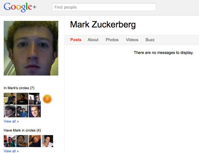 Vọc Google+ khi không có thư mời