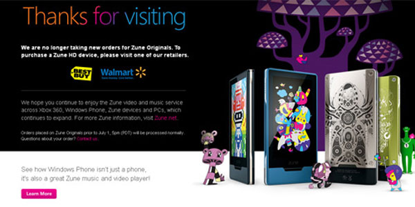 Lật đổ iPod là nhiệm vụ quá tầm đối với Zune