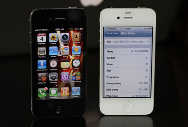 iPhone 4 64GB quốc tế tại Sài Gòn