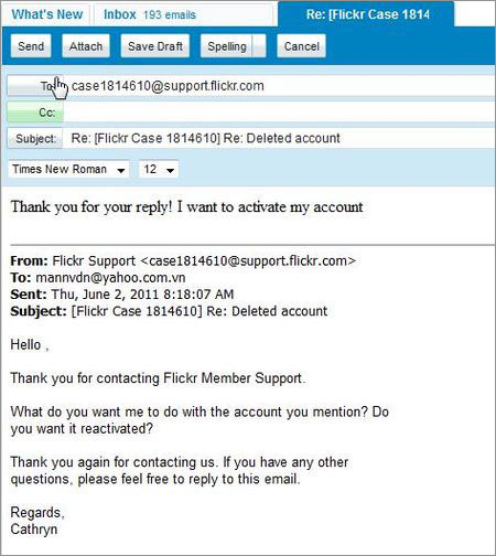 Cách xóa và phục hồi lại tài khoản Flickr
