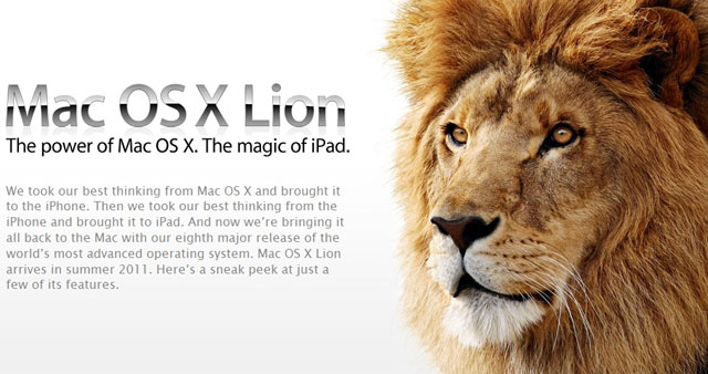 Mac OS X 10.7 Lion: Các bước chuẩn bị nâng cấp 