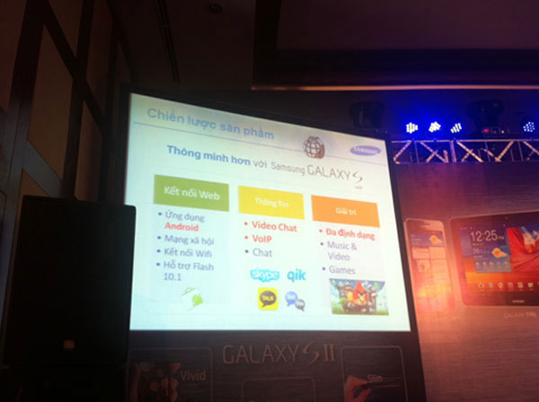 Galaxy S II chính hãng 13,5 triệu