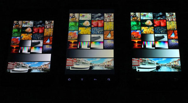 Màn hình smartphone lõi kép thi tài