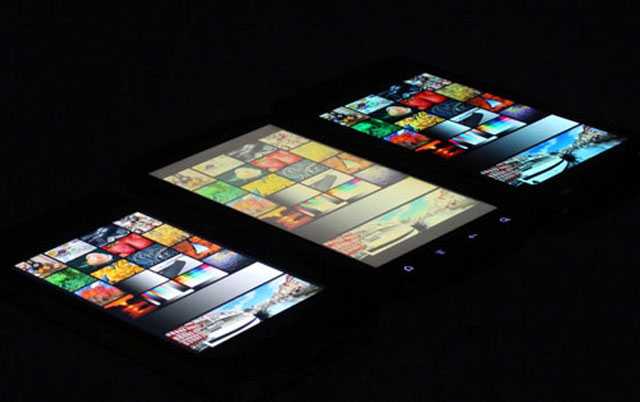 Màn hình smartphone lõi kép thi tài