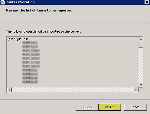 Chuyển máy in từ Server 2003 x32 sang Server 2008 R2 x64