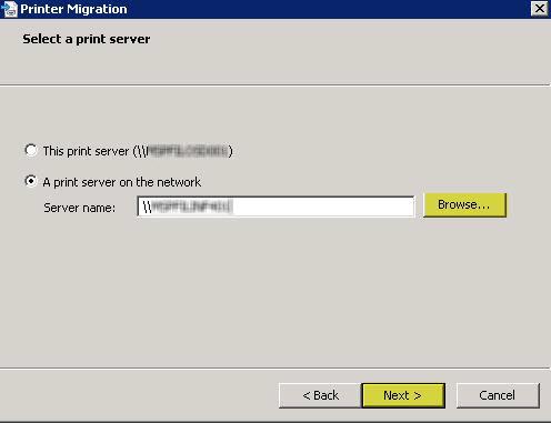Chuyển máy in từ Server 2003 x32 sang Server 2008 R2 x64
