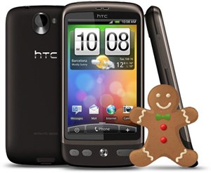 HTC Desire sẽ lên Gingerbread vào cuối tháng 7