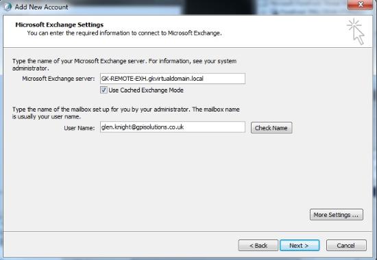 Mở nhiều hòm thư của Exchange Servers với Outlook 2010