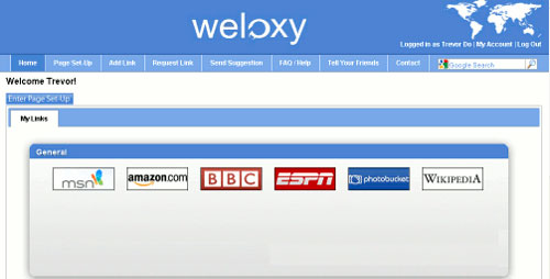 Tìm kiếm Bookmark nhanh chóng với Weloxy