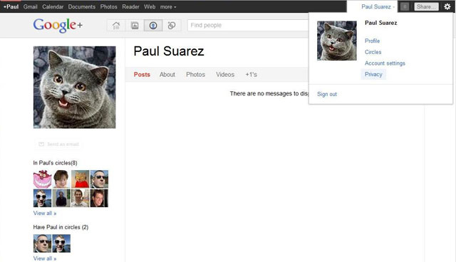 Google+ bổ sung công cụ quản lý thông tin cá nhân